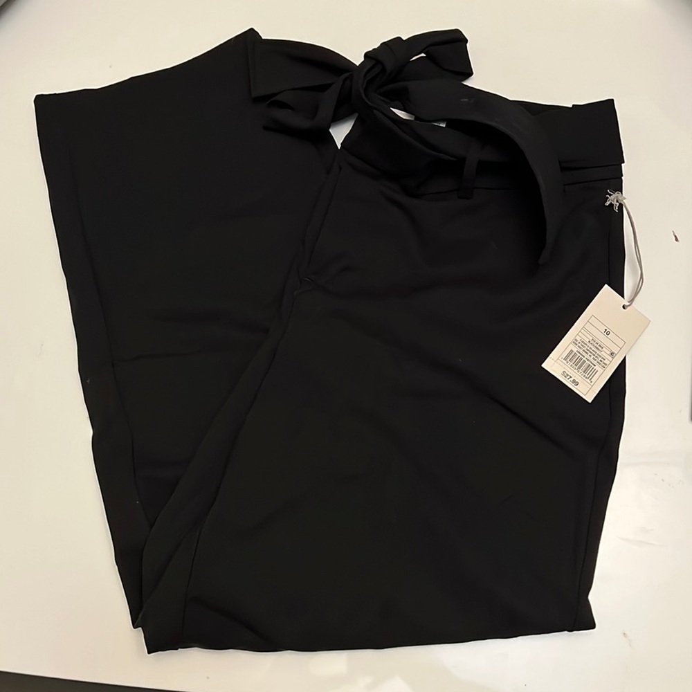 Black Work Pants Size 10